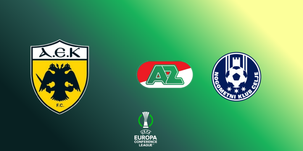 Κλήρωση Conference League: Στις 15:00 η ΑΕΚ μαθαίνει τον αντίπαλό της Οι πιθανοί αντίπαλοι της ΑΕΚ στην κήρωση του Conference League: Άλκμααρ και Τσέλιε
