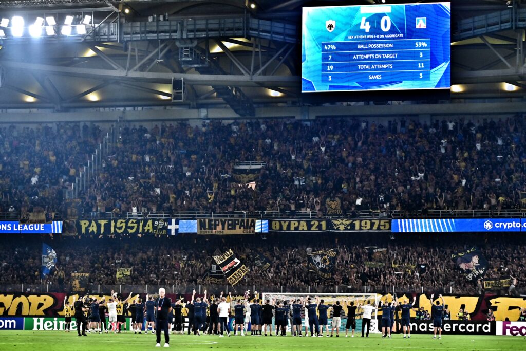 Κλήρωση Champions League: Αυτοί είναι οι 8 αντίπαλοι της ΑΕΚ στη League Phase ΑΕΚ